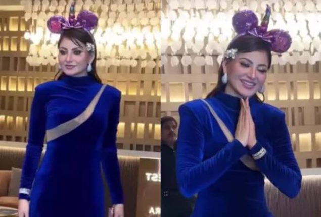 Urvashi Rautela receives criticism for her Minnie Mouse-inspired outfit