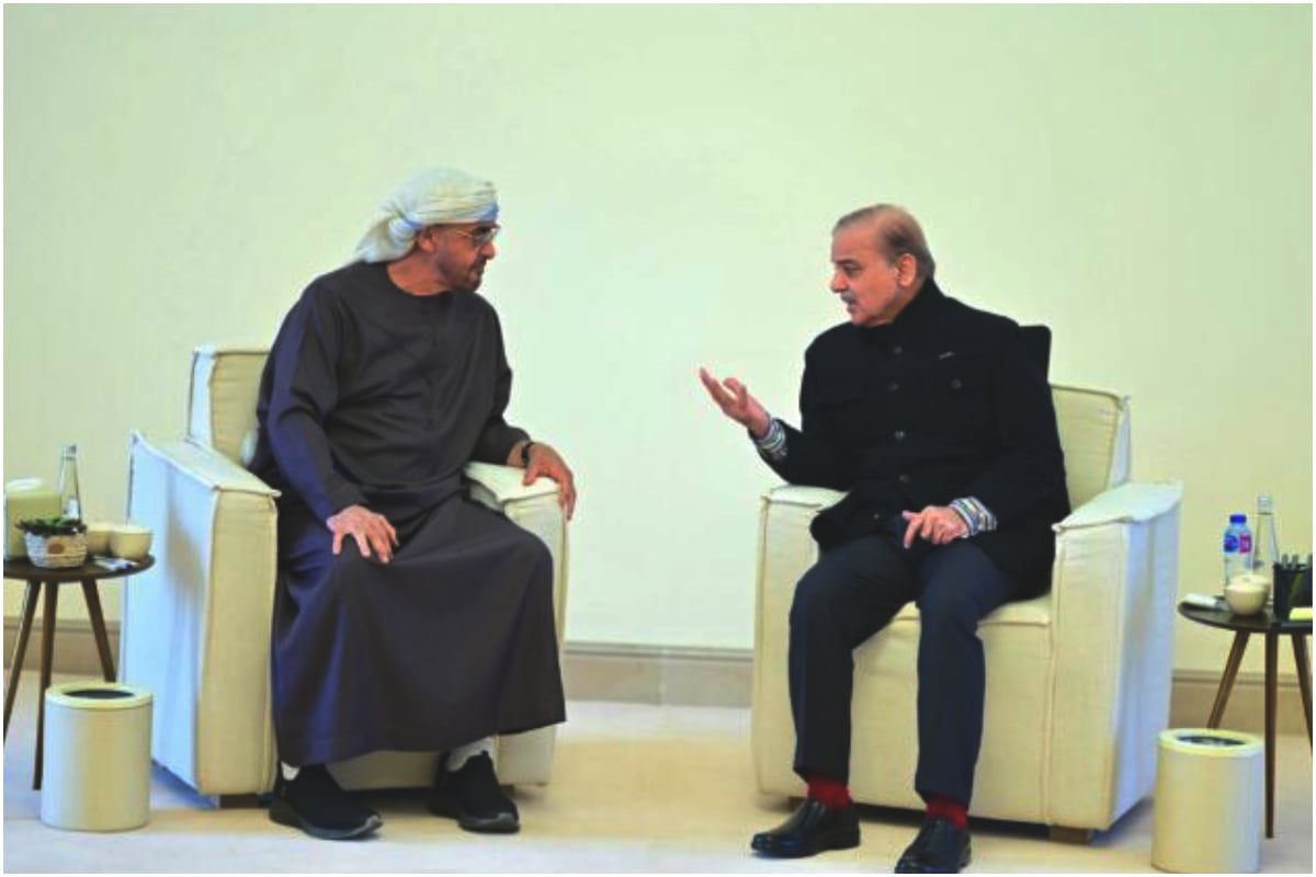 PM Shehbaz Sharif meets UAE President to strengthen bilateral ties