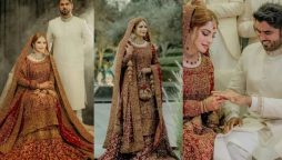 See Photos: Neelam Muneer elegant bridal look