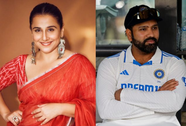 Vidya Balan’s team responds to criticism over tweet supporting Rohit Sharma