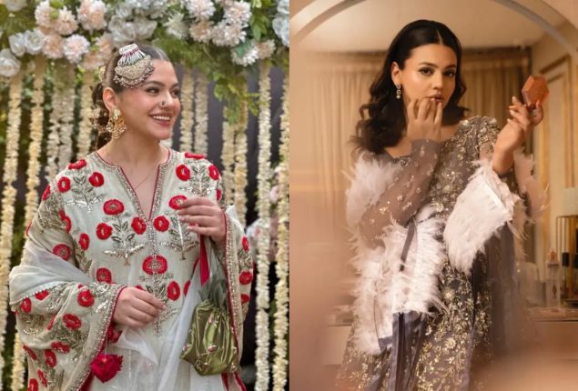 Zara Noor Abbas critiques her fashion choices at brother’s Reception