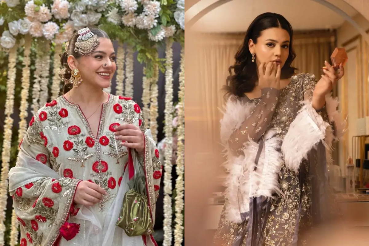 Zara Noor Abbas critiques her fashion choices at brother’s Reception