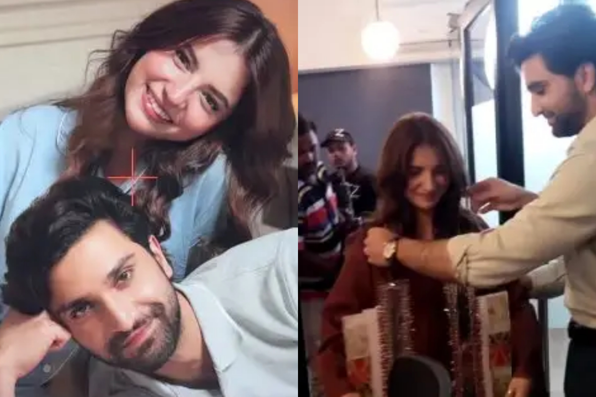 Dananeer Mobeen and Ahad Raza Mir’s viral video leaves fans smiling