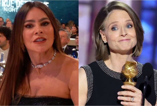 Golden Globes 2025: Sofia Vergara playfully heckles Jodie Foster after losing award