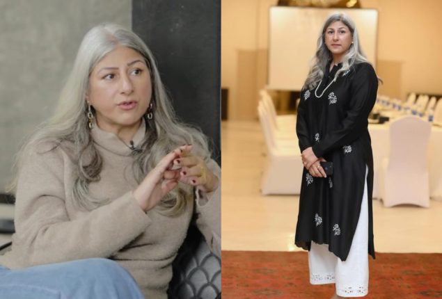 Naveen Naqvi talks about her Grey hair and being single