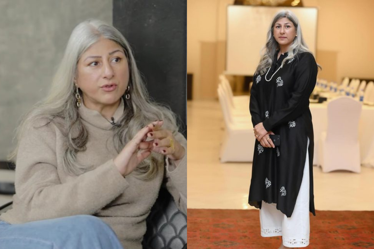 Naveen Naqvi talks about her Grey hair and being single