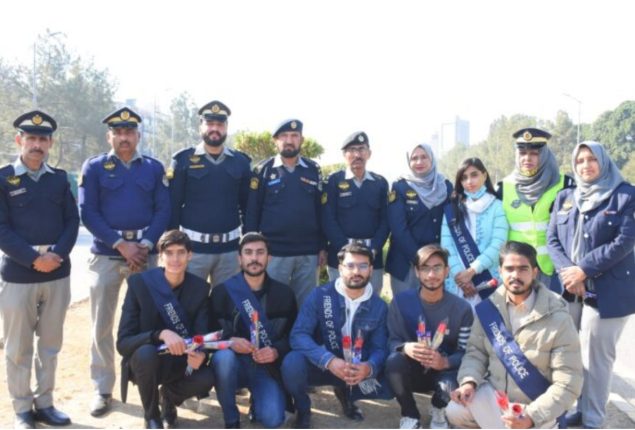 ITP launches flower and candy campaign for traffic awareness