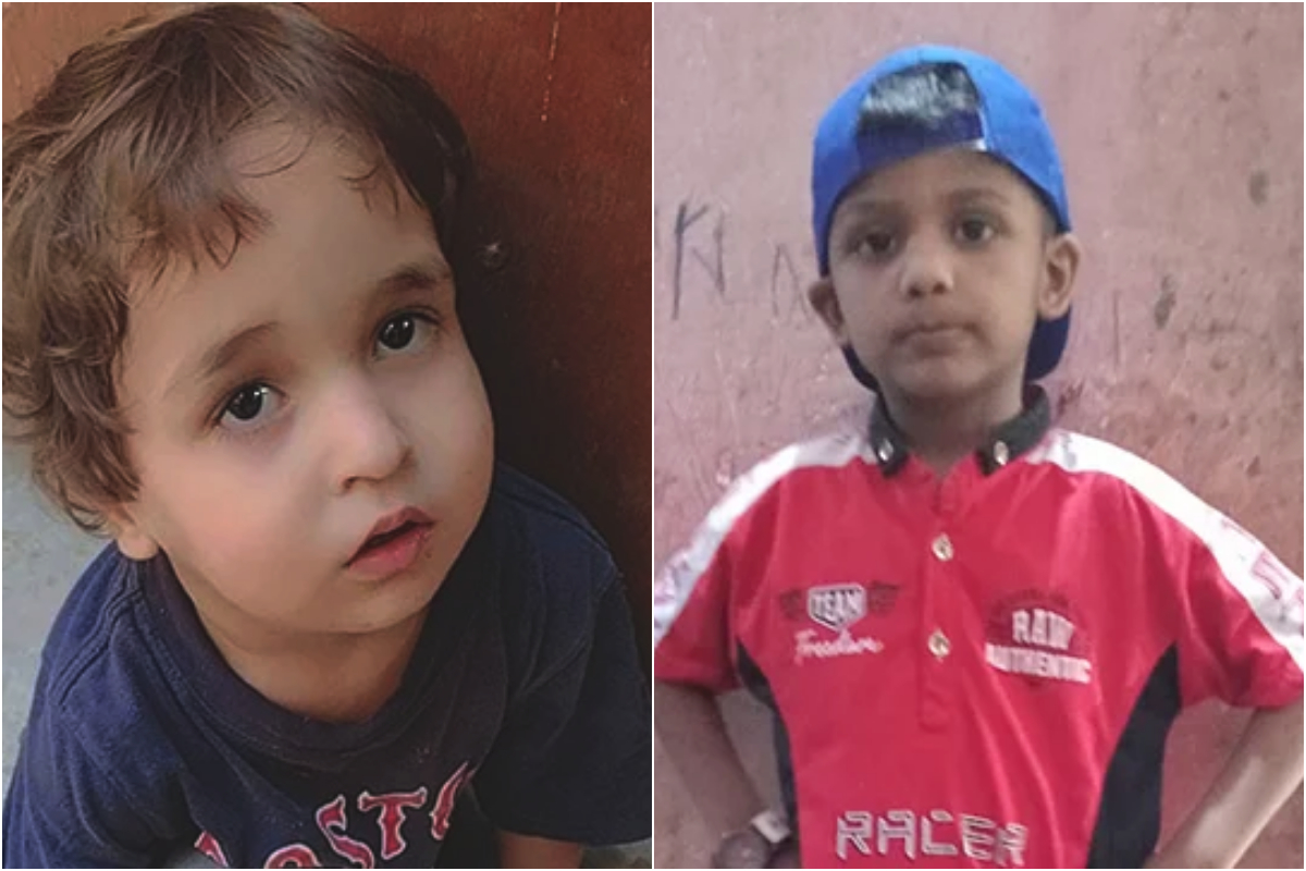 Two minor boys