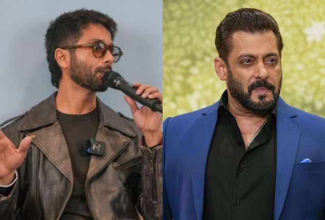 Shahid Kapoor clears the air on rumored dig at Salman Khan