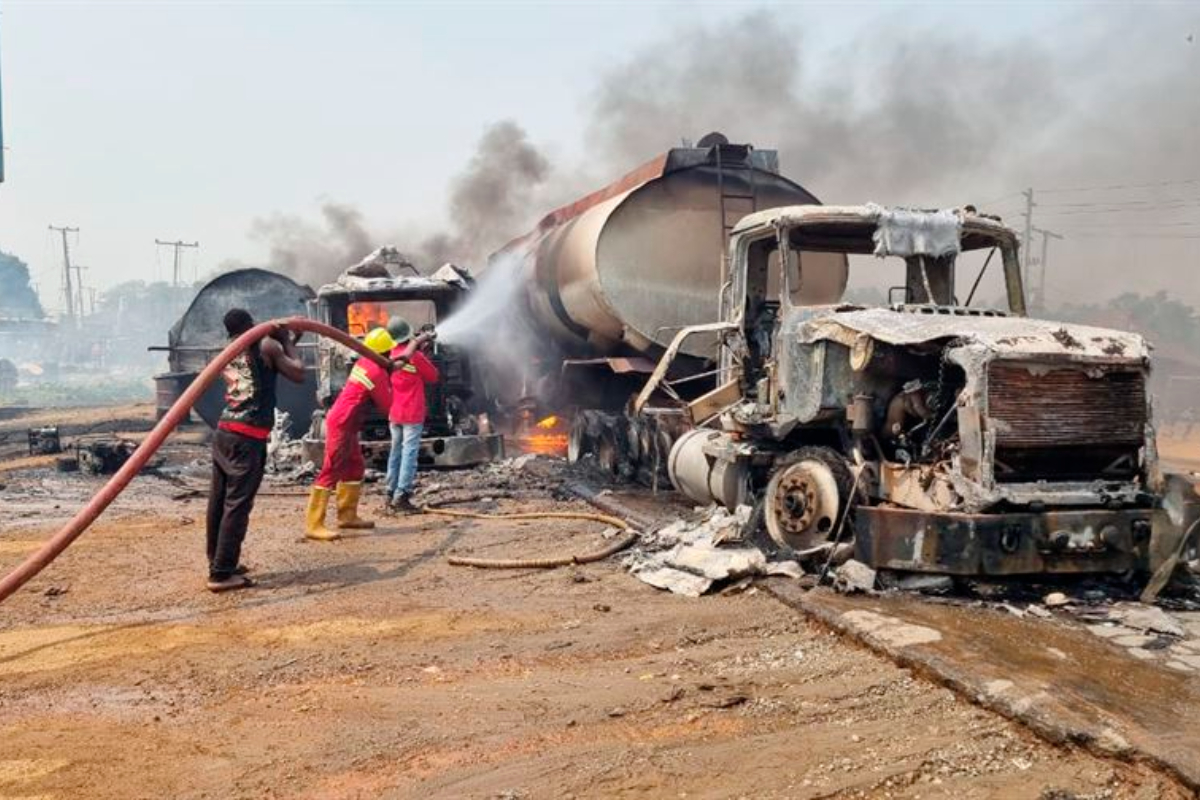 Fuel truck blast in Nigeria; death toll reaches 86