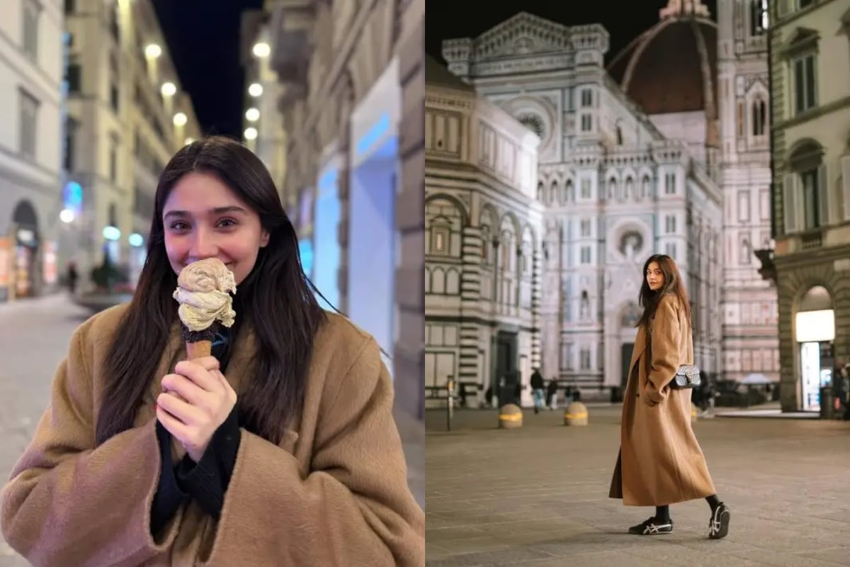 Durefishan Saleem shares stunning pictures from Her Italy trip