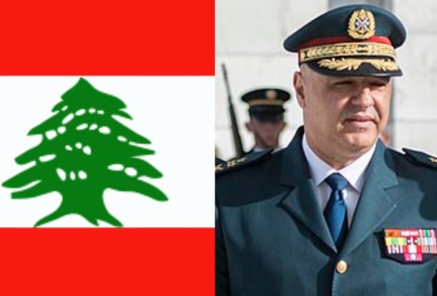 Lebanese army chief edges towards presidency, Lebanese sources say
