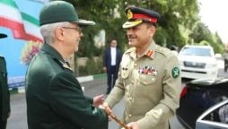 Iran’s military commander calls on COAS Syed Asim Munir