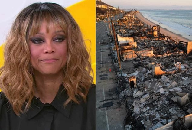 Supermodel Tyra Banks reveals struggle she face after losing her home in LA wildfires