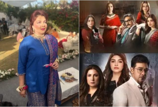 Faiza Hassan claims that male lead actors feel insecure working with older female actresses