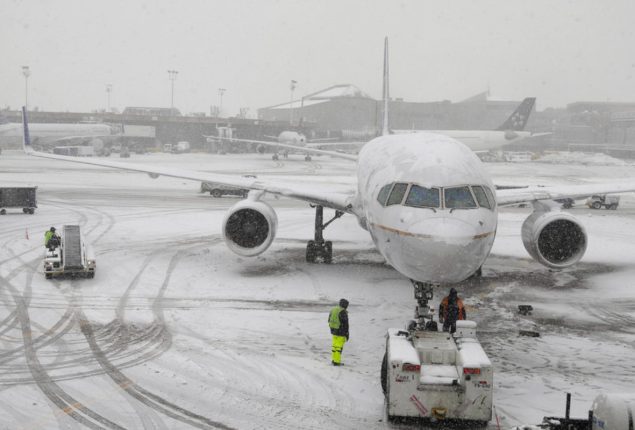 Air travel and transport disrupts across Europe due to heavy snowfall