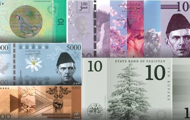 Pakistan new currency notes