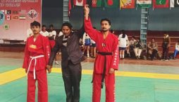 Pakistani wrestler Sameer Ali wins silver medal at Asian Games 2025 in Nepal