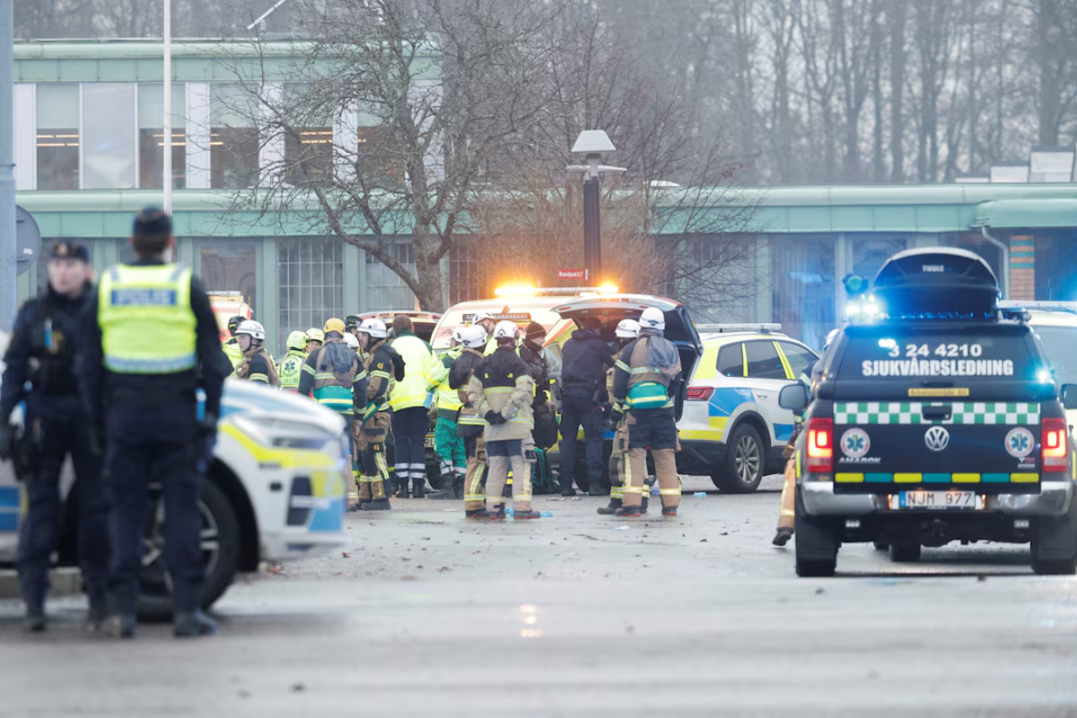 Swedish Police confirm five people shot in Orebro school attack