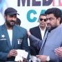 Governor Sindh honors gold medalist at Mr. Universe Rameez Ibrahim with Rs one million