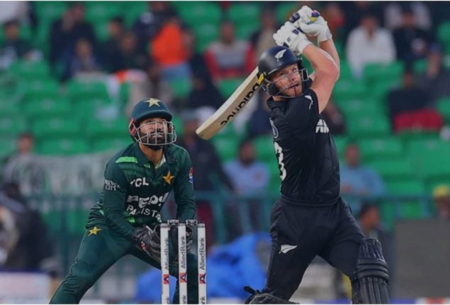 Tri-Nation ODI Series: Phillips’ ton powers New Zealand to 330 against Pakistan