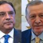 President Zardari meets Tayyip Erdogan in Istanbul en route to Portugal