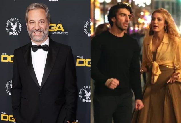 Judd Apatow takes aim at Blake Lively, Justin Baldoni’s legal battle