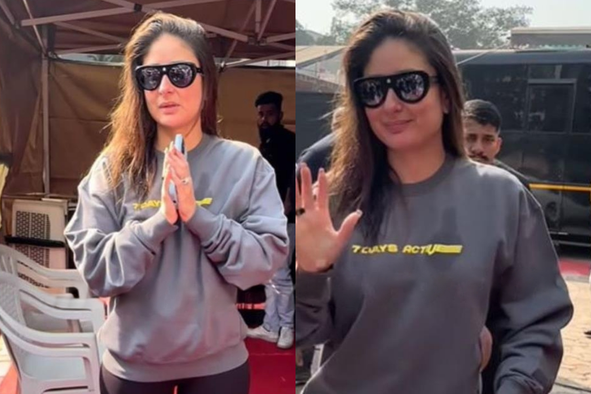 Kareena Kapoor makes her first public appearance after Saif Ali Khan’s incident