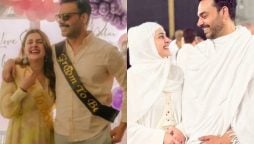 Kubra Khan and Gohar Rasheed tie the knot in Makkah & perform Umrah together