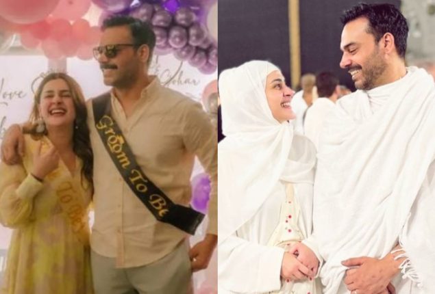 Kubra Khan and Gohar Rasheed tie the knot in Makkah & perform Umrah together