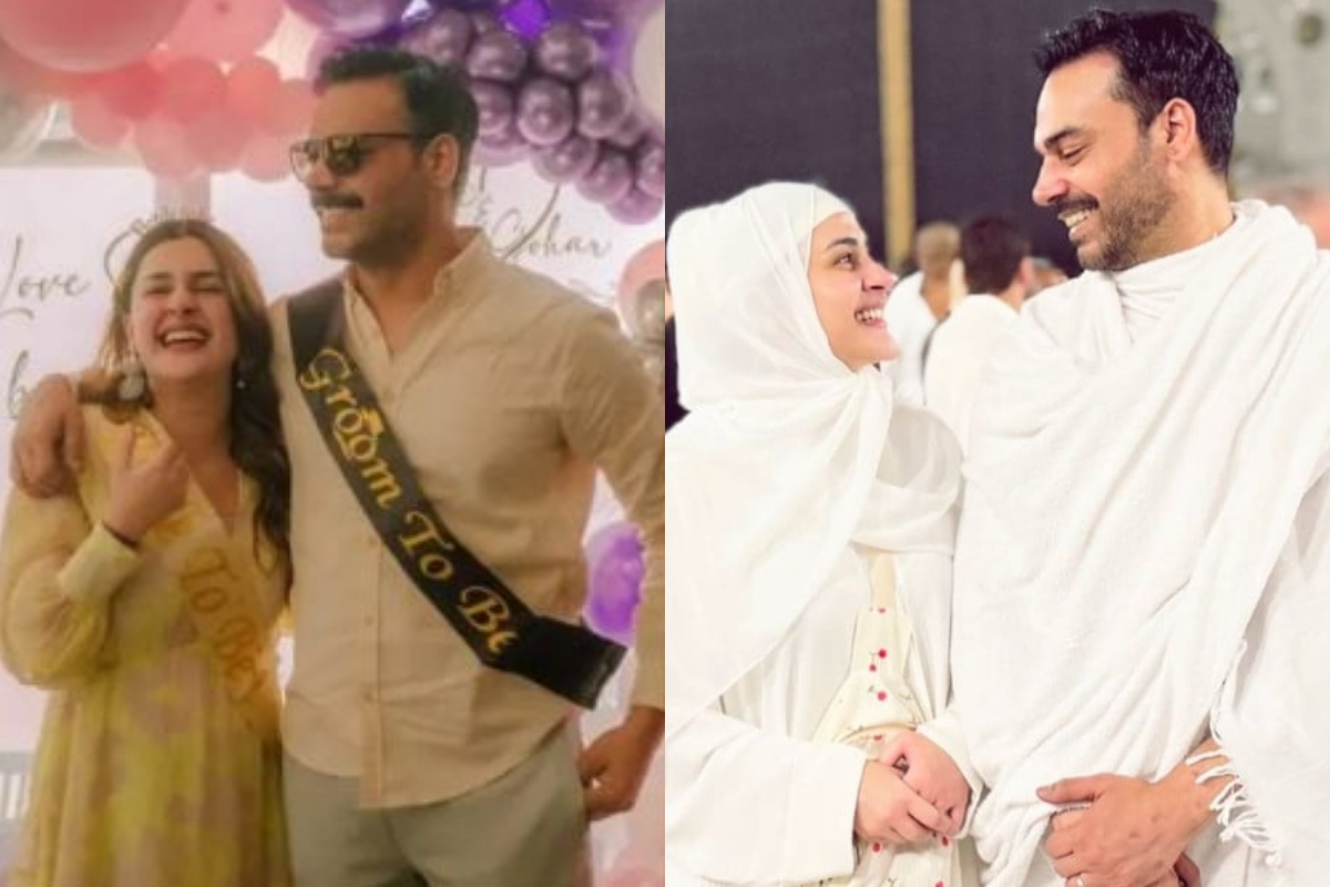 Kubra Khan and Gohar Rasheed tie the knot in Makkah & perform Umrah together