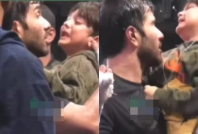 Feroze Khan faces online criticism for bringing young son to watch intense boxing