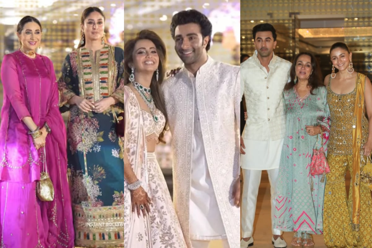 Aadar Jain and Alekha Advani’s Mehendi