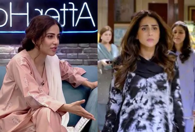 Ushna Shah expresses frustration with junior artists