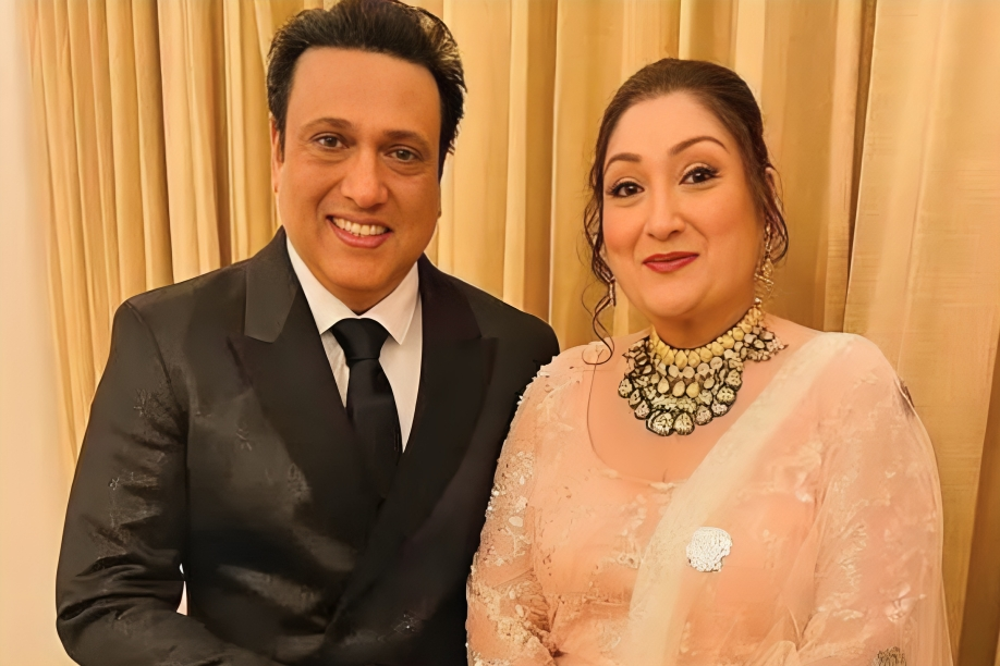 Govinda and his wife Sunita Ahuja