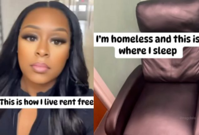 Woman chooses to live at gym and work to avoid paying high rent