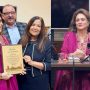 Bushra Ansari honored by UK Parliament for her contributions to entertainment industry