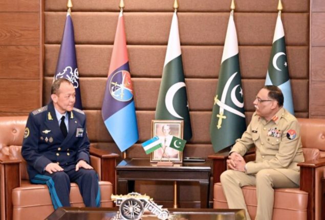 Uzbek Deputy Defence Minister calls on CJCSC