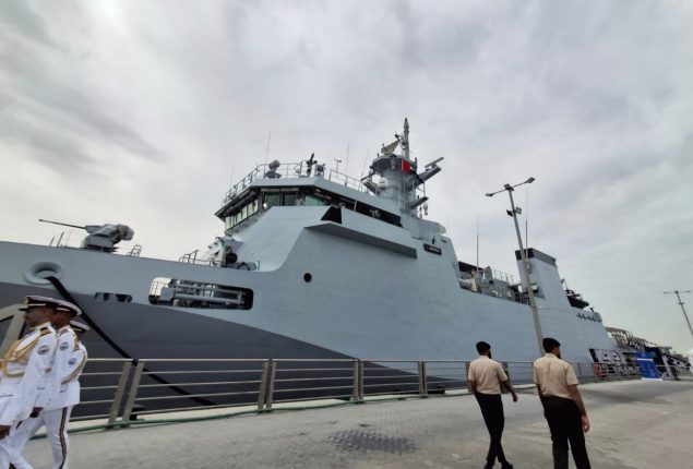 PNS YARMOOK participates in international defence exhibitions