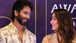 Shahid Kapoor reacts to his reunion with ex Kareena Kapoor at IIFA 2025