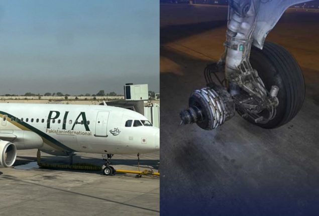 PIA flight lands with missing Wheel, Authorities begin inquiry