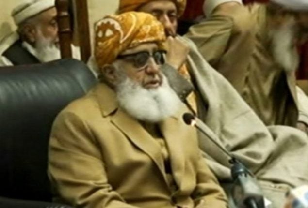 ‘Nawaz Sharif can play crucial role in country’s current political scenario,’ Maulana Fazlur Rehman