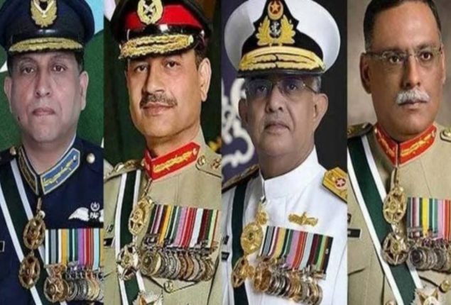 Pakistan Day: CJCSC, Service Chiefs extend heartfelt greetings to nation