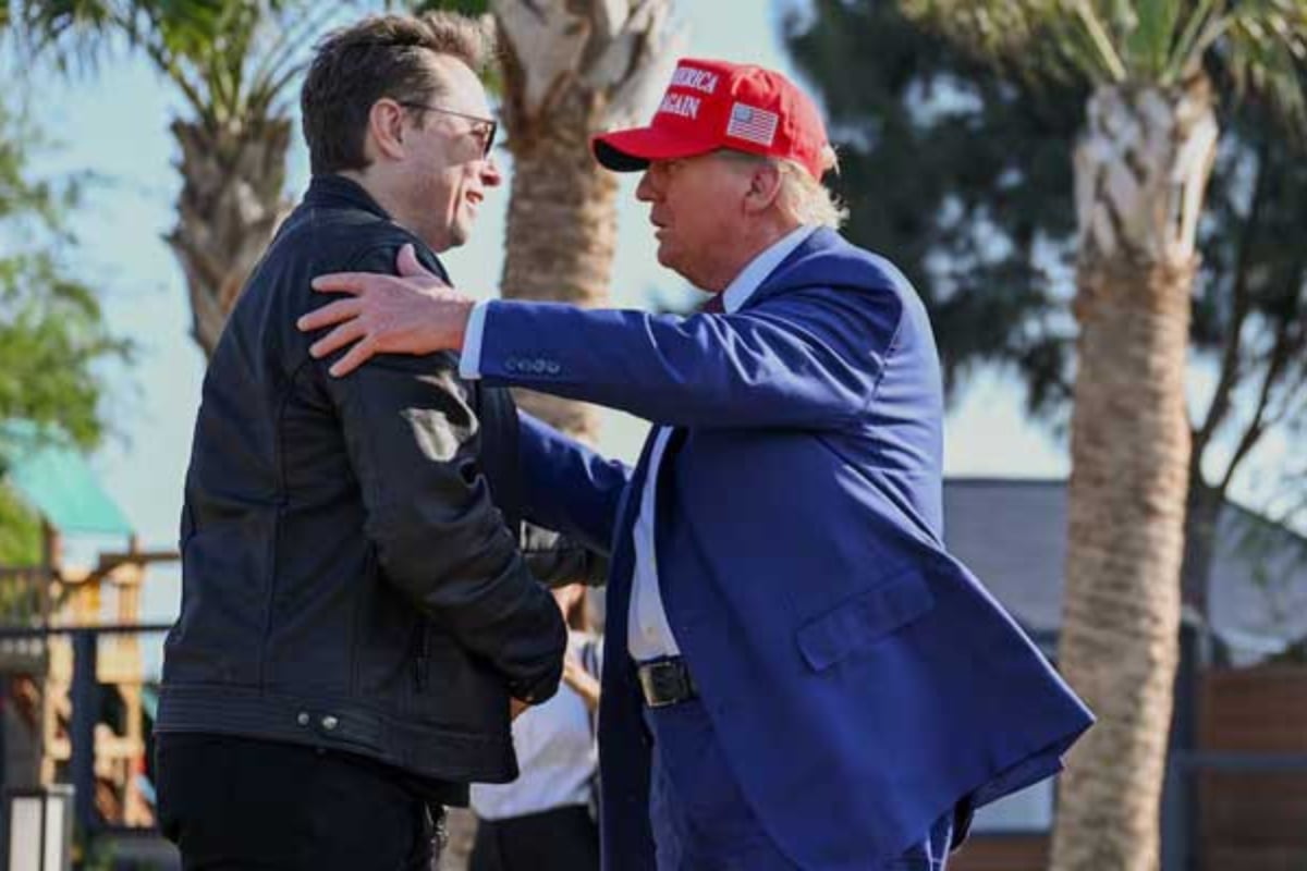 Trump pledges to buy a Tesla to support Elon Musk amid protests