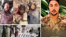 Soldier martyred, four terrorists killed in DI Khan IBO