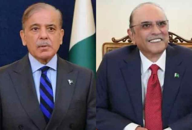 PM Shehbaz calls President Zardari to inquire about his health