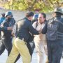 Several arrested as police and PTI workers clash near Adiala Jail