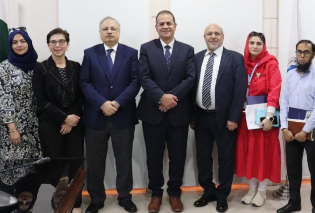 WHO delegation meets PMDC President