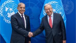 Shehbaz Sharif tells UN chief that Pakistan will defend itself aggressively against Indian provocations