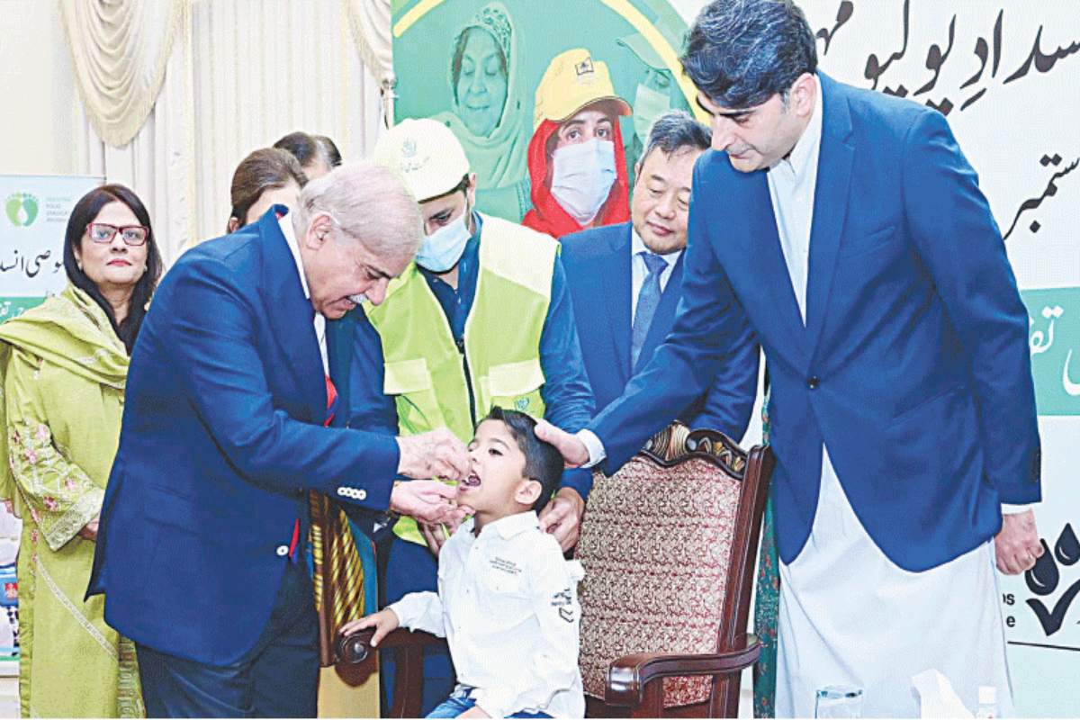 PM Shehbaz Sharif initiates nationwide anti-Polio campaign